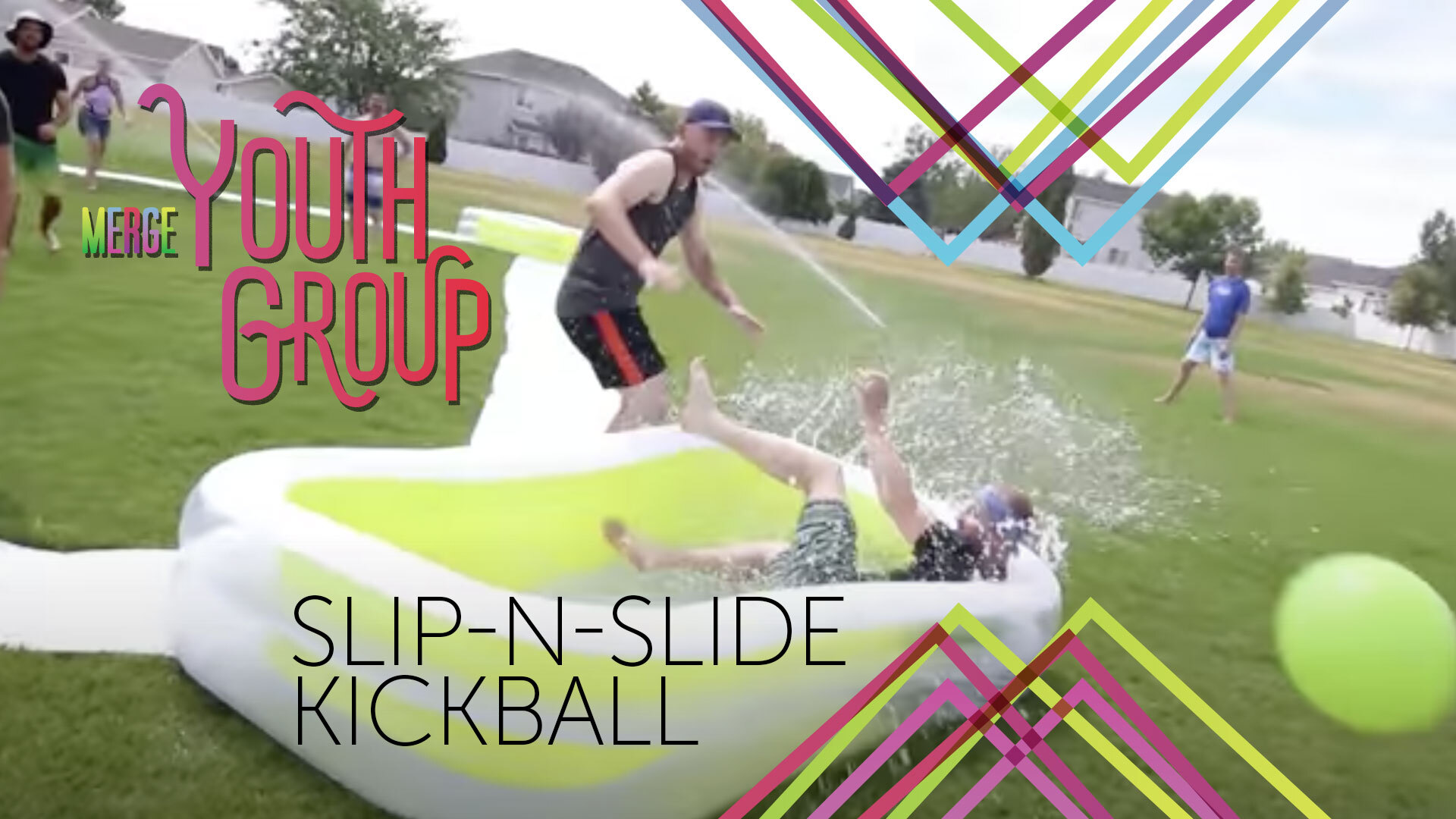 How To Play Slip And Slide Kickball at Graves blog